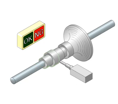 Flaw inspection for forged product used automatic transmission