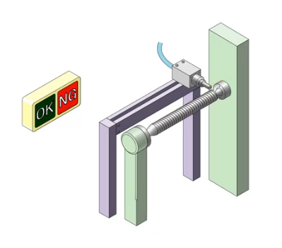 Crack inspection for ball screw after forming