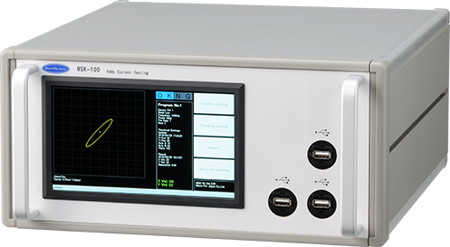 Eddy current heat treatment quality inspector